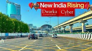 Modern Infrastructure of India: Cyber City Gurgaon to Dwarka Expressway Near Airport & Yashoobhomi