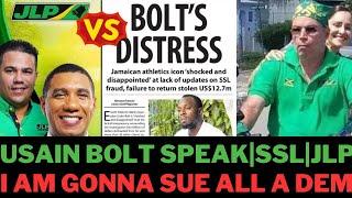 USAIN BOLT‍‍SPEAK-SSL-JLP-LEGAL BATTLE-Andrew & Daryl Vaz say dem ago SUE WHO CALL D