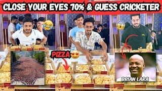 Close Your Eyes 70% & Guess The Cricket By Their AI Generated Image Challenge  For Cheese Pizza 