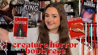 horror & thriller book recommendations 2023 | my top 12 CREATURE FEATURES!