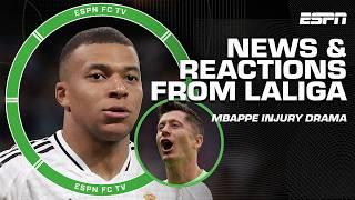 LALIGA REACTION: Barca DOMINATES  Real Madrid REPLACING Carvajal? + Kylian Mbappe drama  | ESPN FC