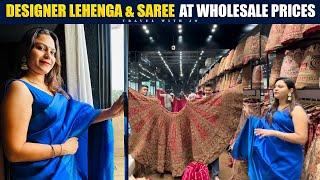 Designer Lehenga & Saree at wholesale prices || India’s biggest Saree manufacturer at Surat Gujarat