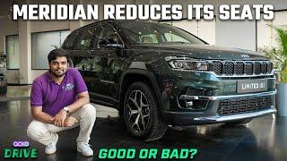 Jeep Meridian Gets New Variants And Features! | First Look At 2024 Updates