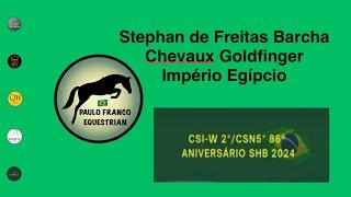 Stephan de Freitas Barcha - Chevaux Goldfinger Império Egípcio (21/11/2024)