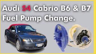 Audi S4 Cabrio B6 & B7 Fuel Pump Replacement – Step-by-Step Guide!