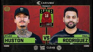 BATB 12: Nyjah Huston Vs. Paul Rodriguez - Round 1