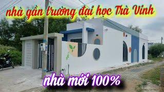 MS 473 bán nhà mới 100% gần trường Đại học Trà Vinh, giá 1,1 tỷ liên hệ 0972297474