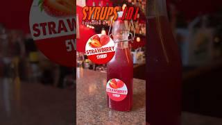 Syrups 101 - How to Make Strawberry Syrup at Home 