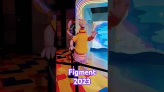 Figment Makes an Entrance #onelittlespark #epcot #figment