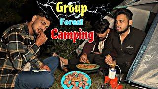 Camping In Dangourse Forest With Friends | Camping In India | Bora The Camper