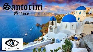 Oia, Santorini, Greece , A volcanic island in the Cyclades, magical sunsets and blue dome churches