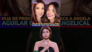 HIJA DE PRISCILA ANGEL Y "TEMERARIO" OPACA A ANGELA AGUILAR CON SU VOZ #angelaaguilar #temerarios