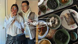 toronto diaries | korean breakfast at home, muskoka cottage, afternoon tea, girl's day out