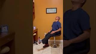 Nerve flossing for sciatica pain.