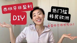 西班牙非盈利签证DIY经验分享｜详解申请材料｜北京领馆｜Spain Non Lucrative Visa DIY Experience