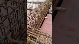 How we made beam and column joint junction #civilengineering #construction