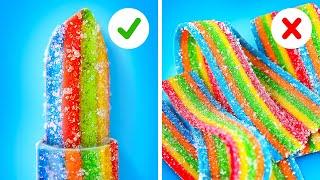 IDÉES COOL POUR CACHER DE LA NOURRITURE EN CLASSE || Idées Gourmandes Par 123 GO! Like