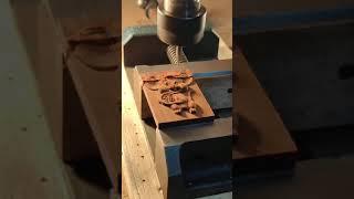 Craft small jewelry carving by MASTEC CNC ROUTER