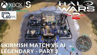 Halo Wars 2 | Legendary Skirmish Match vs AI - Deathmatch Gameplay (Xbox Series S)