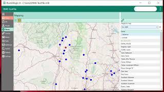 RootsMagic 8 Preview - Mapping