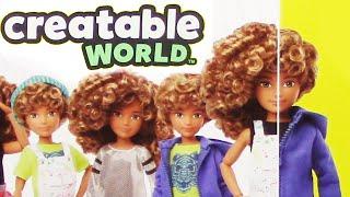 Creatable World Doll Curly Blonde - In The Dollyverse