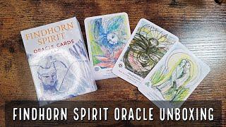 Findhorn Spirit Oracle | Unboxing and Flip Through