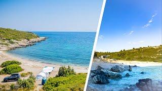 Beachfront Camping in Aegean Coast