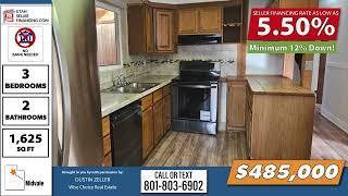 1033 E 7800 S Midvale, UT, Seller Financing @ 5.50%