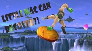 Little Mac Down Air Recovery Tech! - Smash Ultimate