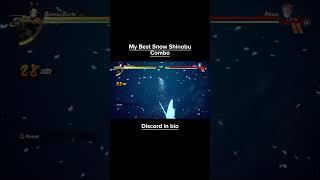 My Best Snow Shinobu Combo #demonslayer #demonslayerhinokamichronicles #animegame #finalcrazez