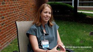 Brianna Perkins, Diabetes Educator, discusses her career growth at Exeter Hospital.