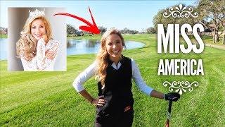 Playing Bay Hill with Miss America Kira Kazantsev