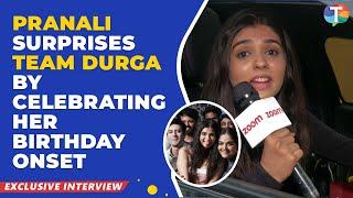 Pranali Rathod SURPRISES team Durga onset as she arrives to celebrate her birthday with them!