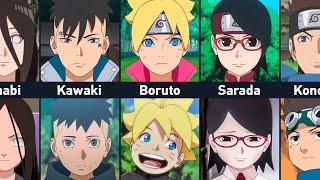 Boruto Characters: Childhood Versions