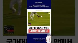 국가대표 중견수 농란한 비밀봉지의 최후