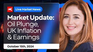 Market Update: Oil Plunge, UK Inflation and Earnings