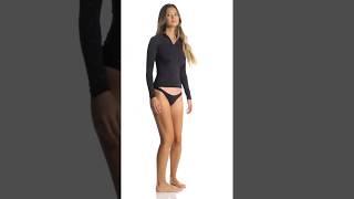 Billabong Women's Sol Searcher Long Sleeve Rashguard | SwimOutlet.com