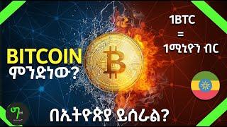 🟢ቢትኮይን ምንድን ነው? | እንዴት ይሰራል | BLOCK CHAIN ምንድን ነው? |2021 Bitcoin Ethiopia