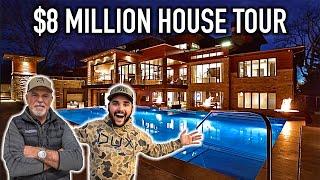 Touring the $8 MILLION Dollar MANSION I Built!! (ft. FLAIR)