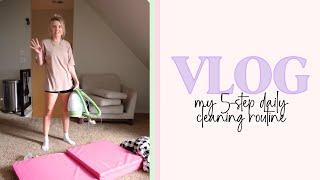 Start Fresh: My 5-Step Mom Morning Cleaning Routine VLOG | Tips & Tricks for a Spotless Start!