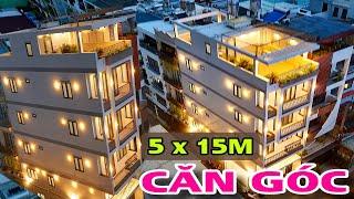 Bán nhà Gò Vấp MẶT TIỀN chợ Căn Góc 5 x 15m - Có vỉa hè buôn bán được tới 6 phòng ngủ thoáng