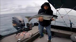 Salmon Slammin Lake Michigan 6-23-24