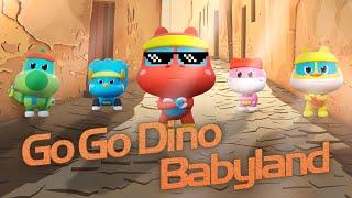 Color Play w/ GOGODINO Babyland | 30min Kids Learning Compilation 2 | Dinosaurs | Color Car | Rescue