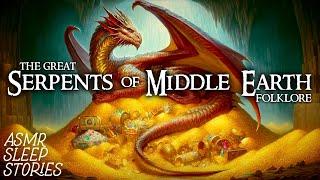 Dragons of Middle Earth | Silmarillion Fantasy ASMR Folklore | Hobbit Bedtime Stories