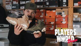 Comparing The Travis Scott Jordan 6 - Players World Bonus Ep1