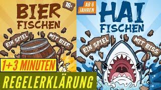 Hai Fischen Bier Fischen Regeln Anleitung Erklärung Kartenspiel Denkriesen