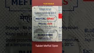 Meftal spas tablet #shorts  RJSK Medical