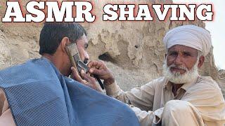 ASMR Fast Beard Shaving but Barber is 100 Year Old!! [ASMR] @Broz_Asmr