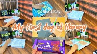 First Day in Library*A day in the life of neet aspirant #neet #studyvlog