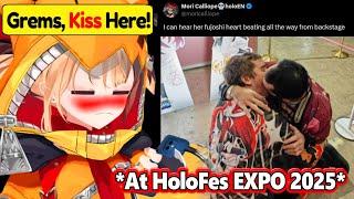 Gigi made her Fans Kiss each other IRL at HoloFes 2025...